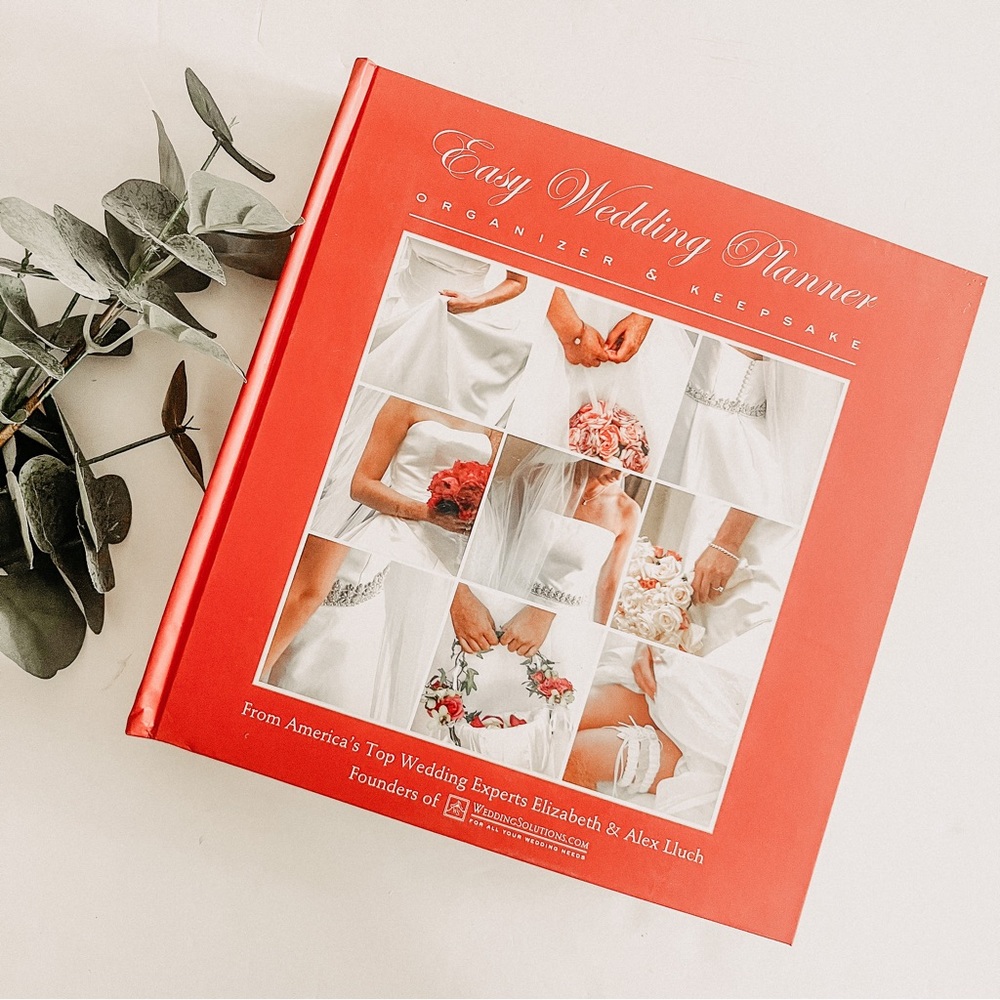 Easy Wedding Planner Organizer & Keepsake